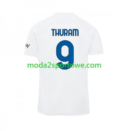 Koszulka Inter Mediolan Marcus Thuram 9 Wyjazdowe Stroje Piłkarskie 2023/24 Krótki Rękaw